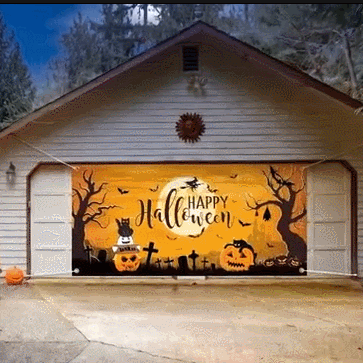 🎃 Halloween Garage Door Banner