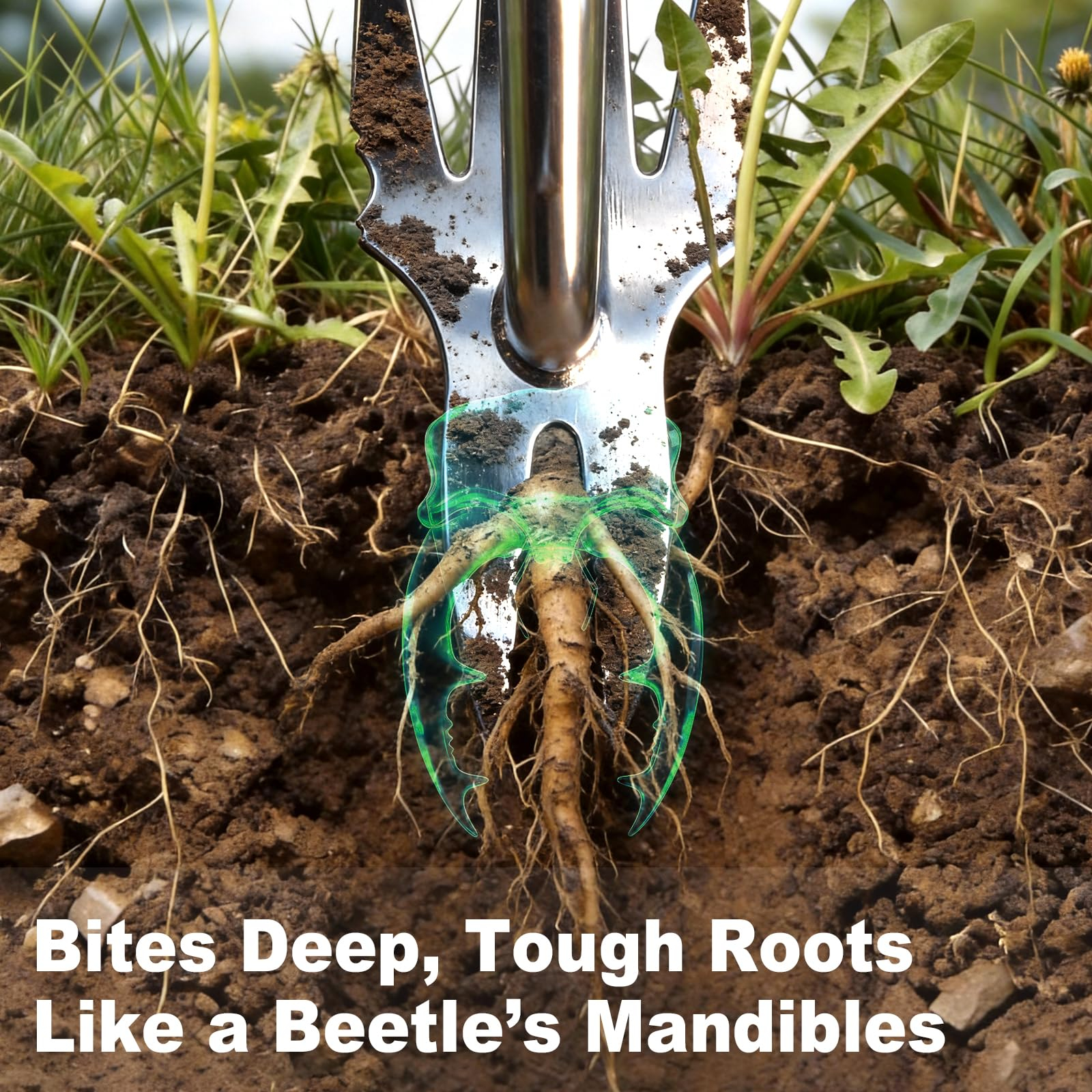 🪴 U.S. Patented Weed Puller Tool – Effortless Root Removal ✨