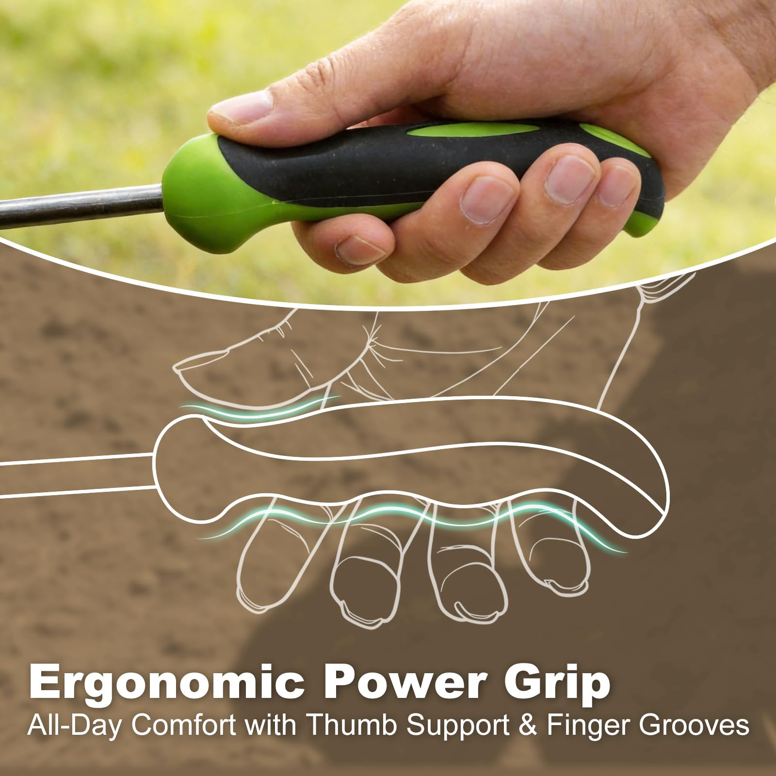 🪴 U.S. Patented Weed Puller Tool – Effortless Root Removal ✨