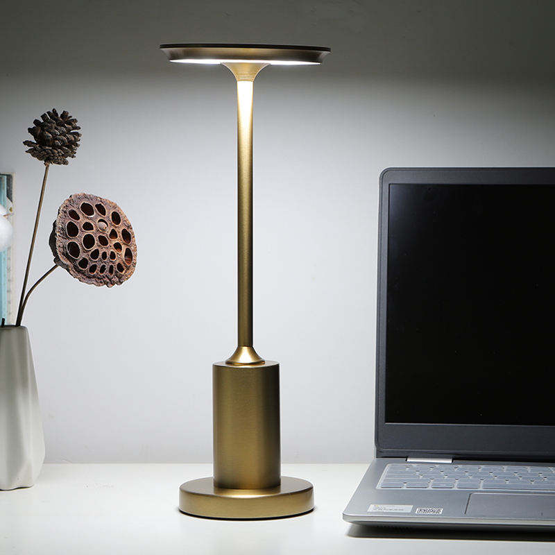 Cordless Table Lamp - Dimmable & Rechargeable Waterproof Desk Light
