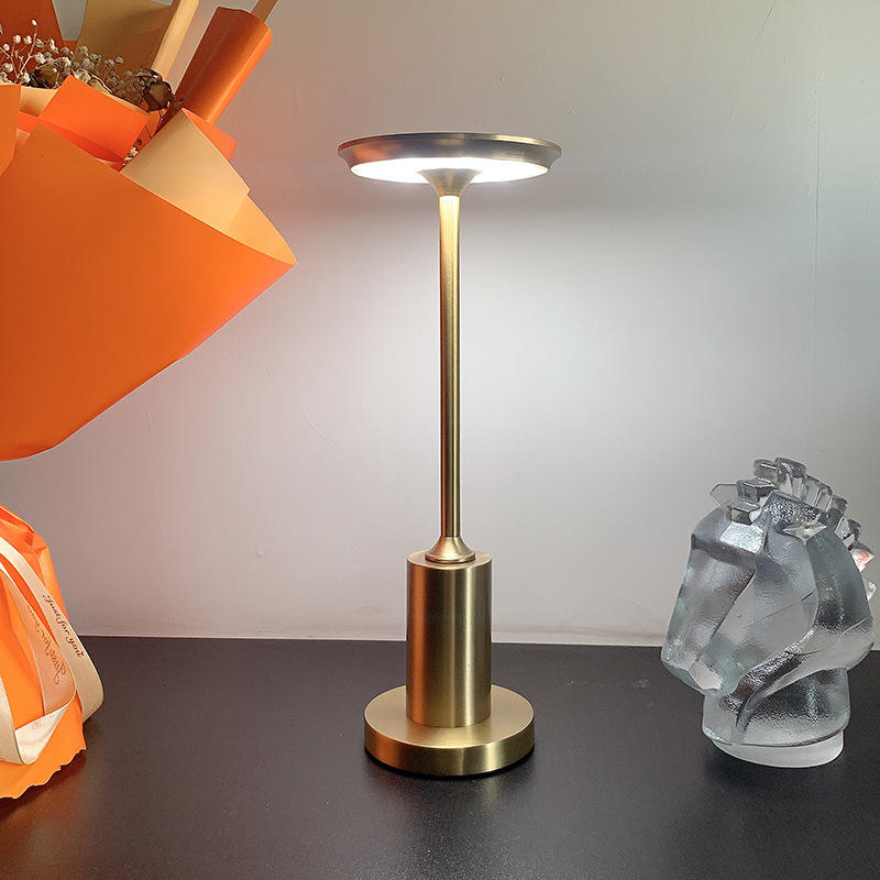 Cordless Table Lamp - Dimmable & Rechargeable Waterproof Desk Light