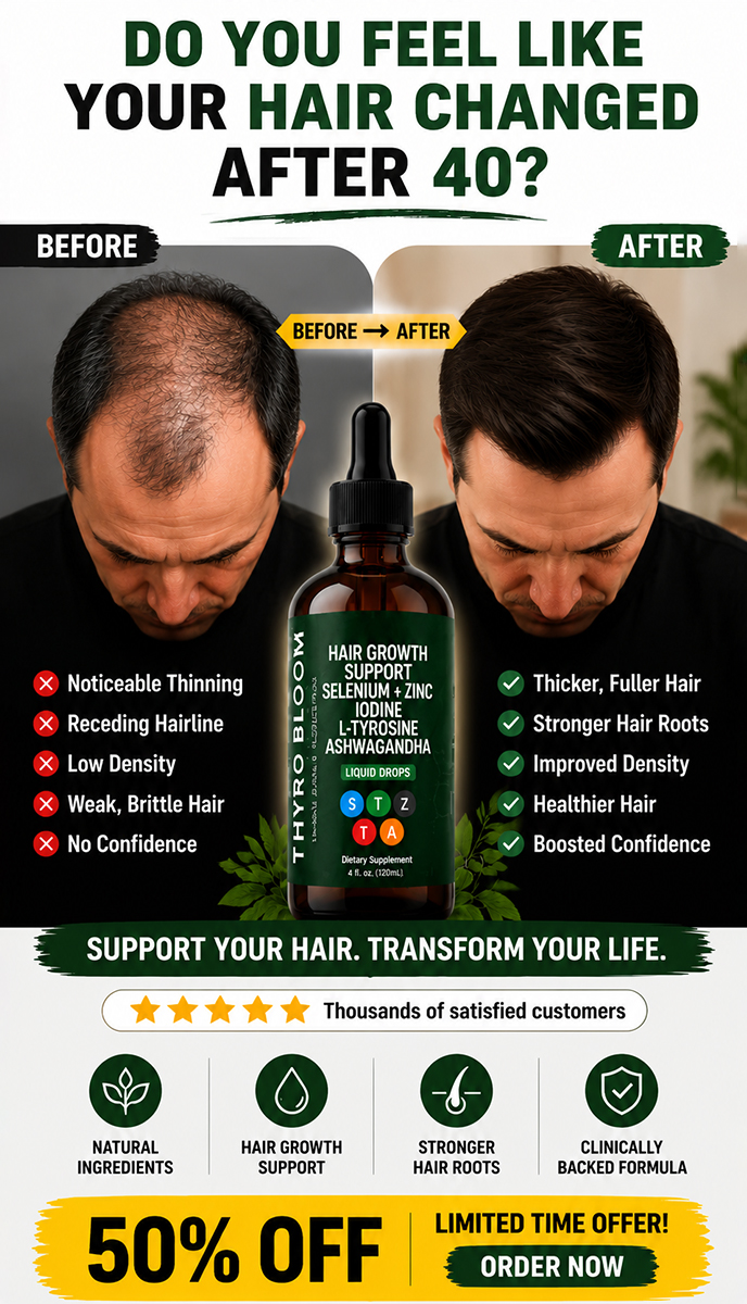Liquid Thyroid Support Drops – Iodine, Selenium, Zinc & L-Tyrosine