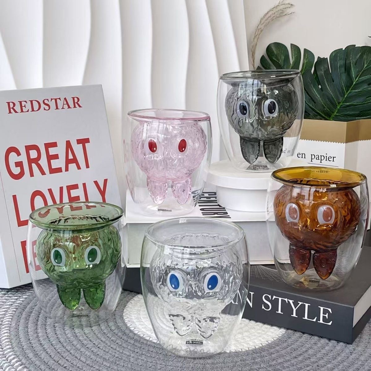 🐰Cute Glass Bunny Cup