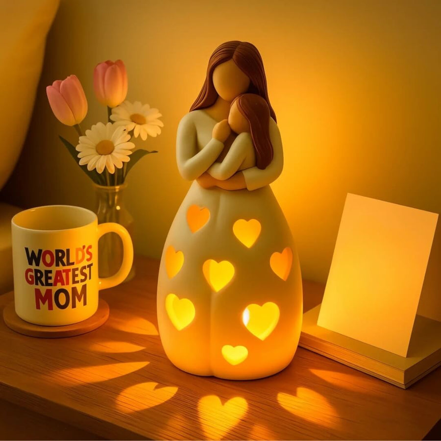 Heart of Mom Lamp