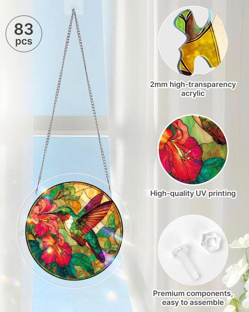 🔥LAST DAY 50% OFF - 🧩Acrylic Jigsaw Puzzle Suncatcher