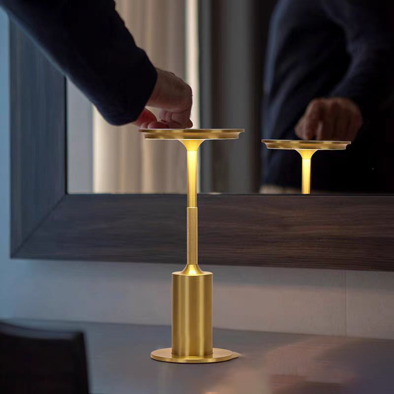 Cordless Table Lamp - Dimmable & Rechargeable Waterproof Desk Light