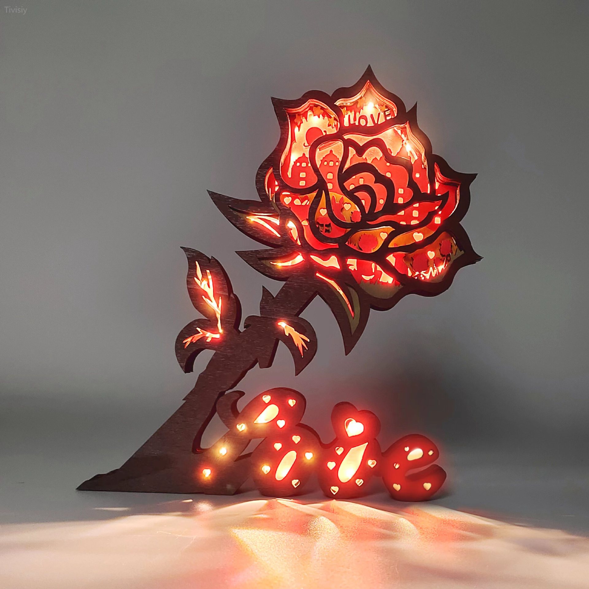 💕3D Carving Forest Animal Gift