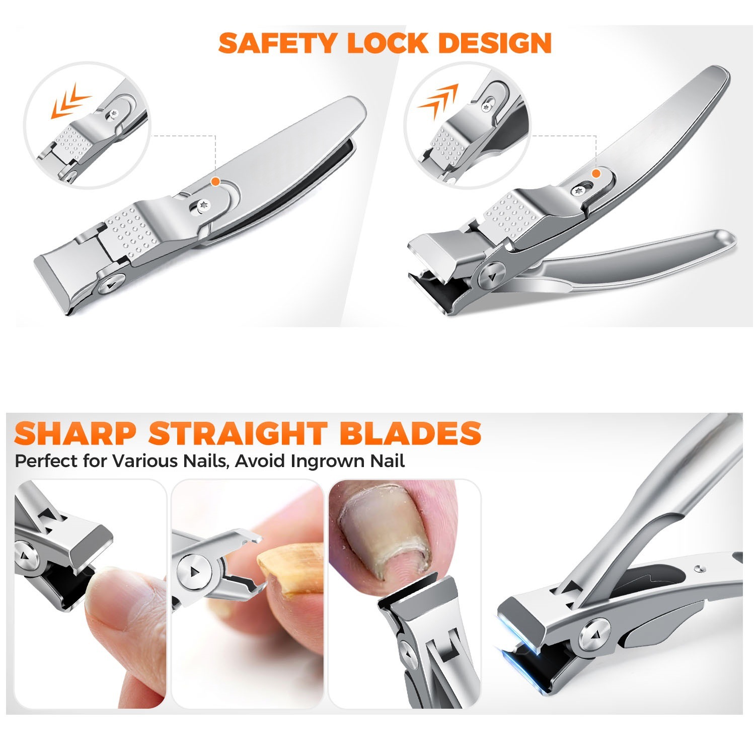 Long Handled Toe Nail Clippers for Thick Nails for Seniors