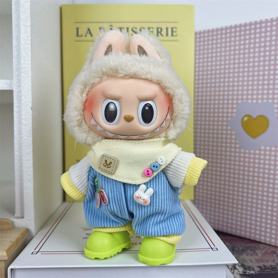 Labubu's Cozy Wardrobe-17cm Labubu Fashion Doll Clothes