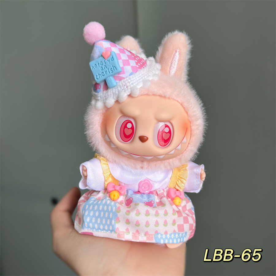Labubu's Cozy Wardrobe-17cm Labubu Fashion Doll Clothes