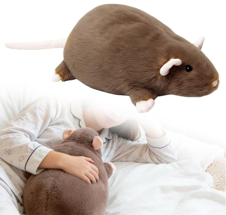 🐭 Warm Hug Mouse Pillow — Your Softest Comfort Companion