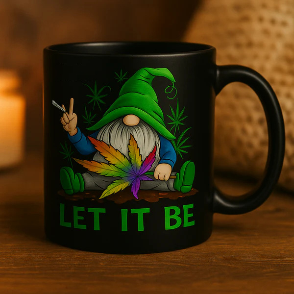 “LET IT BE”Gnome Mug