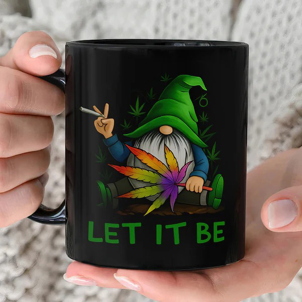 “LET IT BE”Gnome Mug