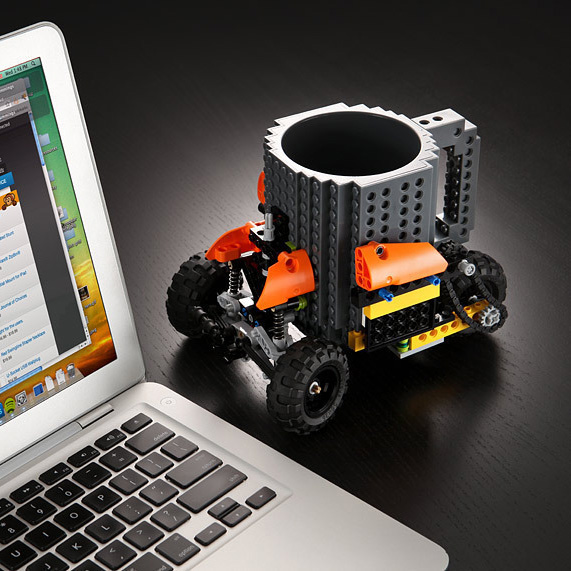 Welnax™ Funny DIY Novelty Build on Brick Mug