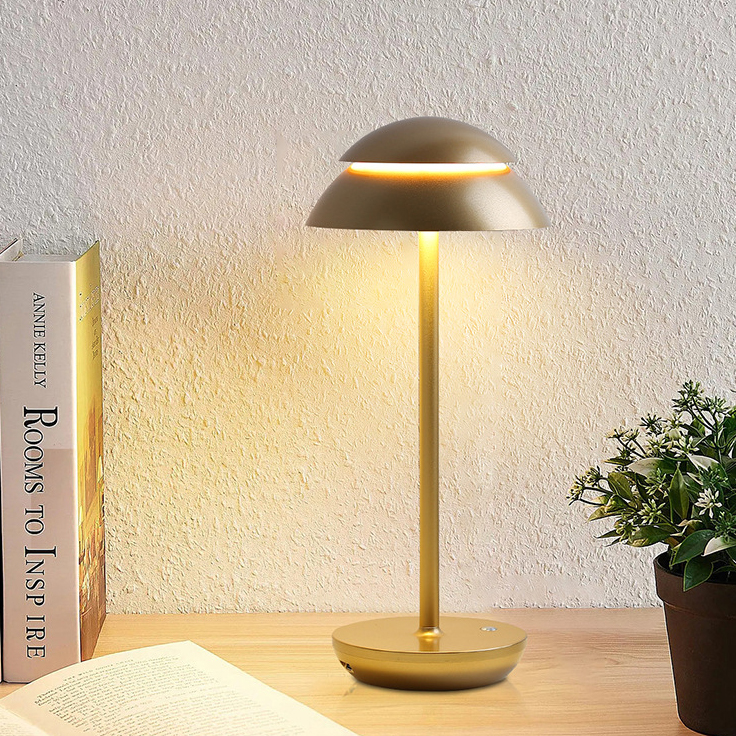 Cordless Table Lamp - Rechargeable Waterproof Desk Light