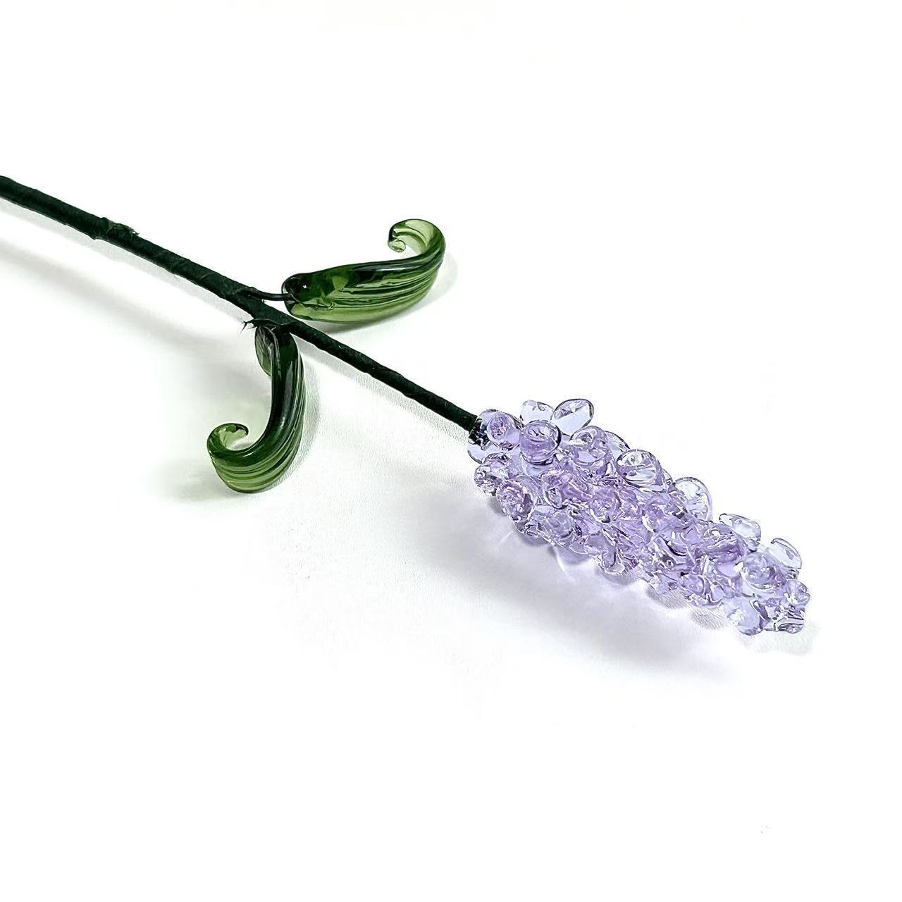 Glass Flower Bouquet---Mother's Day Gift