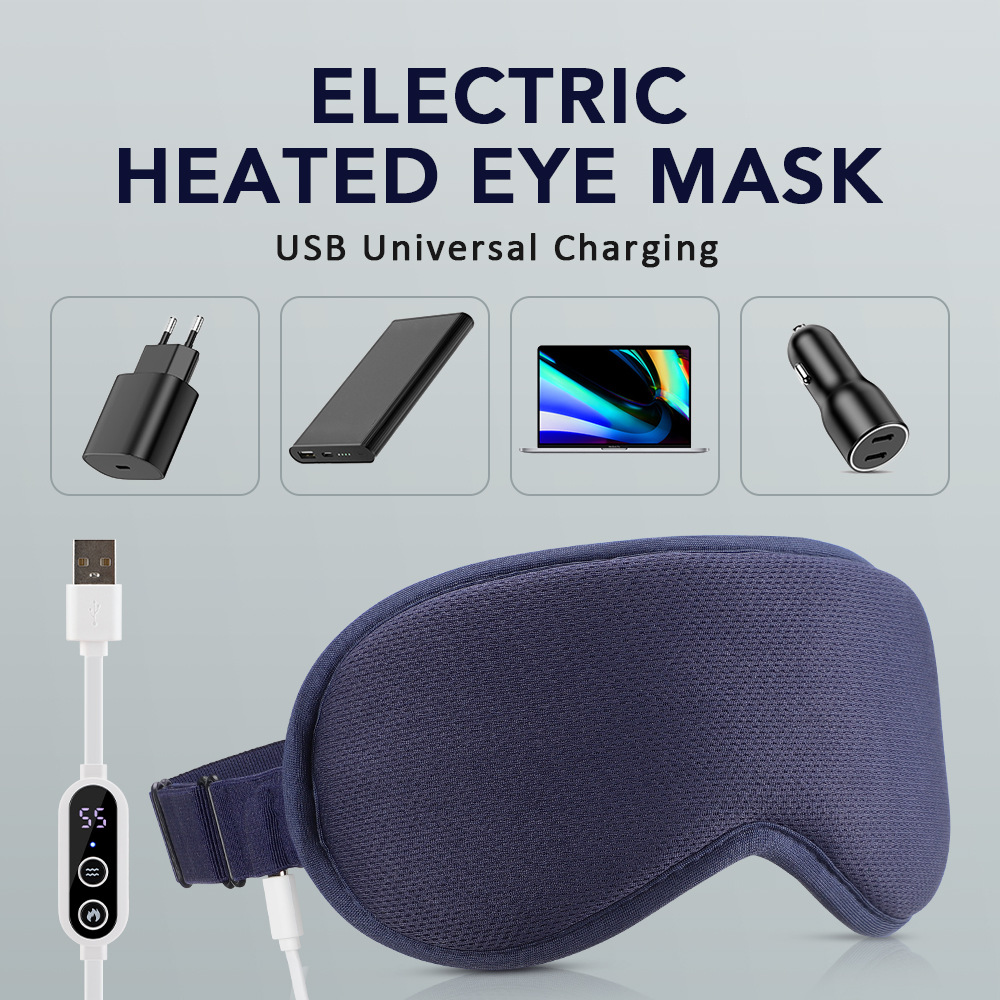 Eye Massager for Migraines Relief and Dry eyes with Heat