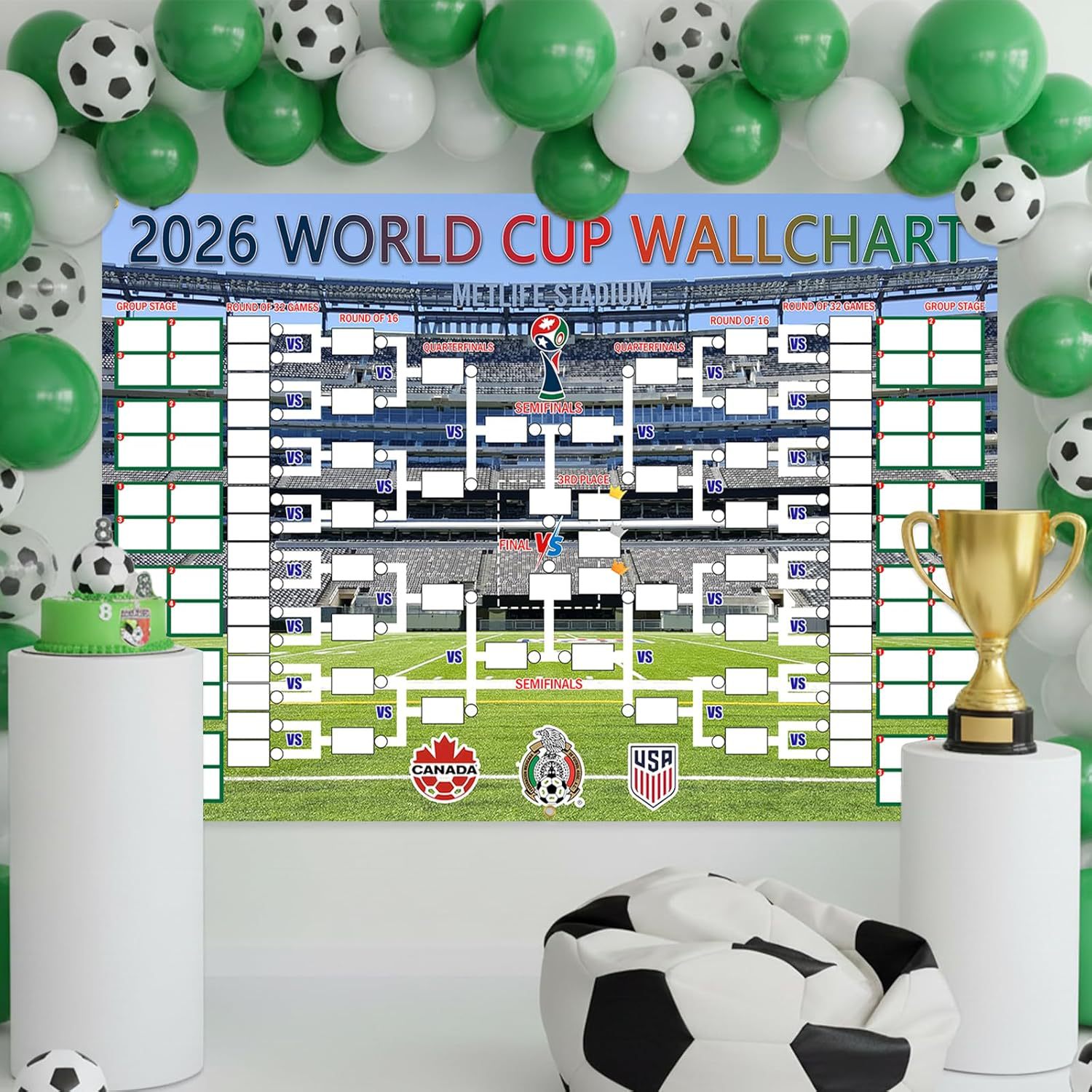 World Cup 2026 Schedule Poster