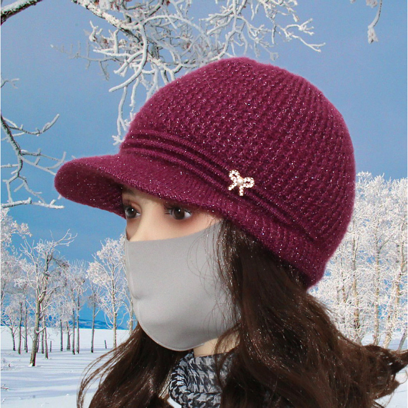 Women's Brimmed Winter hat
