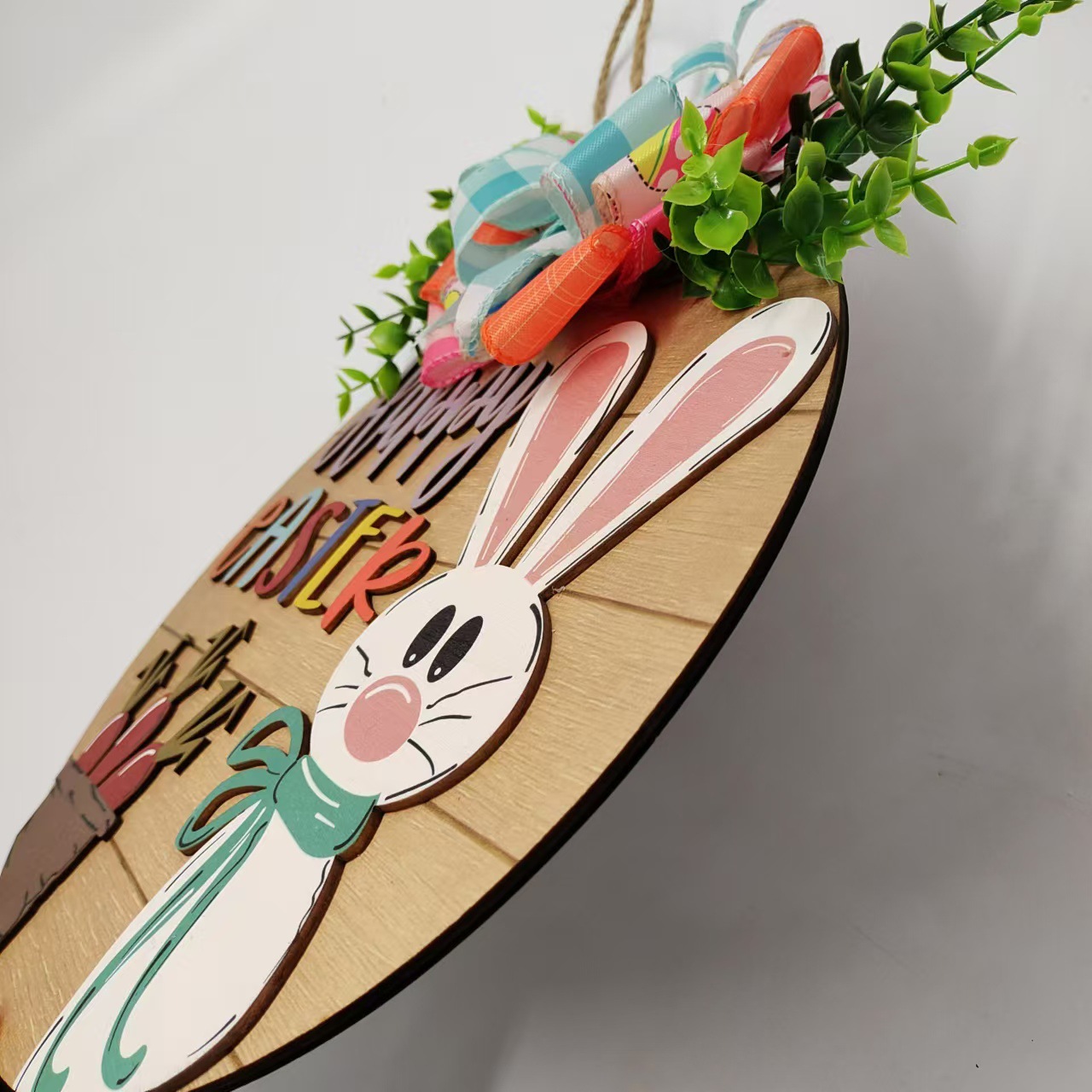 Easter Wooden Hanging Sign-Charm for Spring!