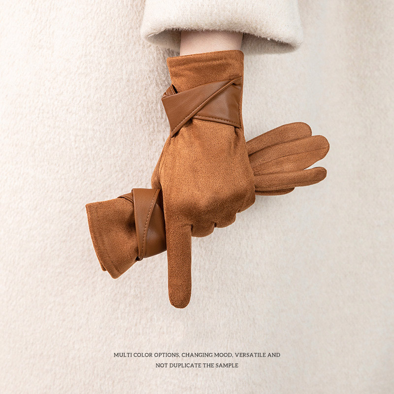 Luxury Soft Suede Warm Gloves