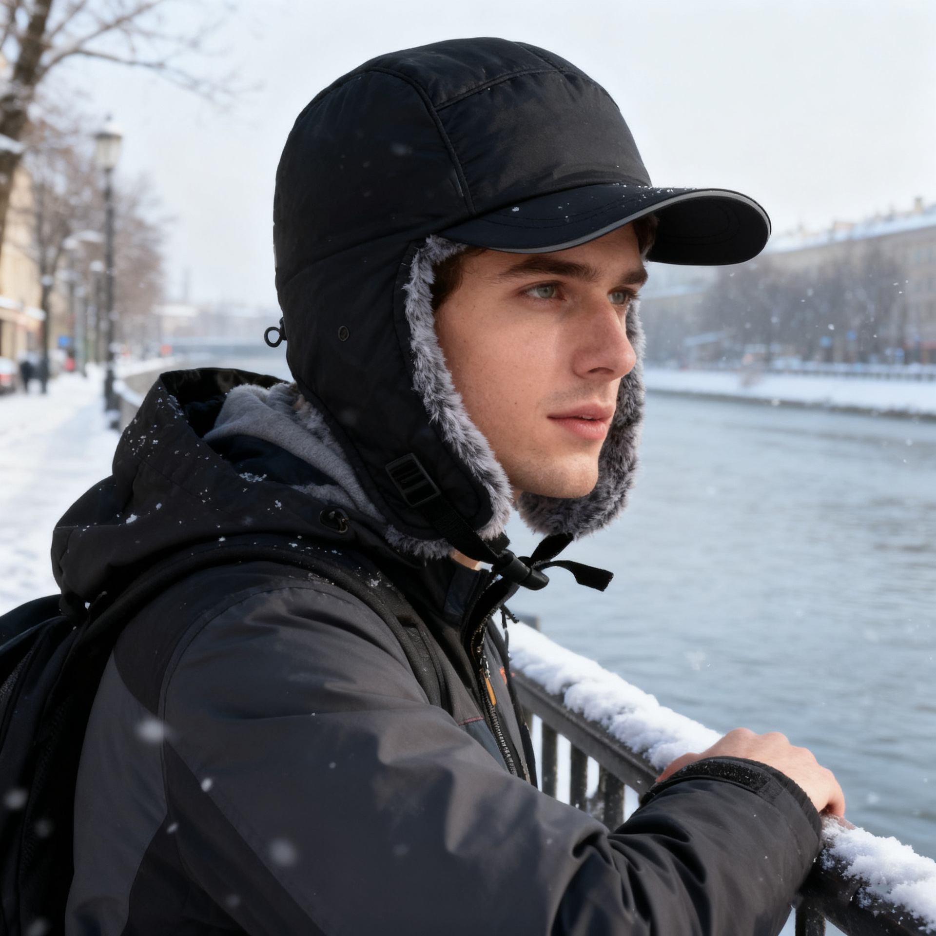 Windproof, Waterproof, Thickened, Warm, Retro-Style Aviator Hat