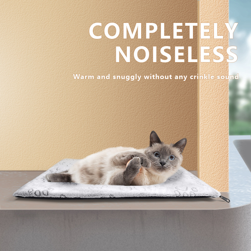 Self Warming Pet Bed Self Heating Pet Mat for Indoor Outdoor