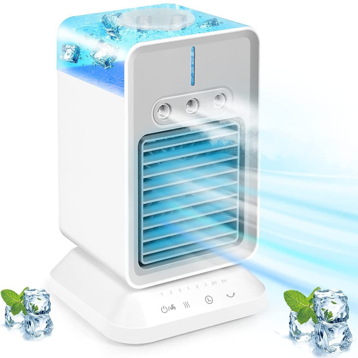 Rechargeable 3-IN-1 Portable Air Conditioners Fan
