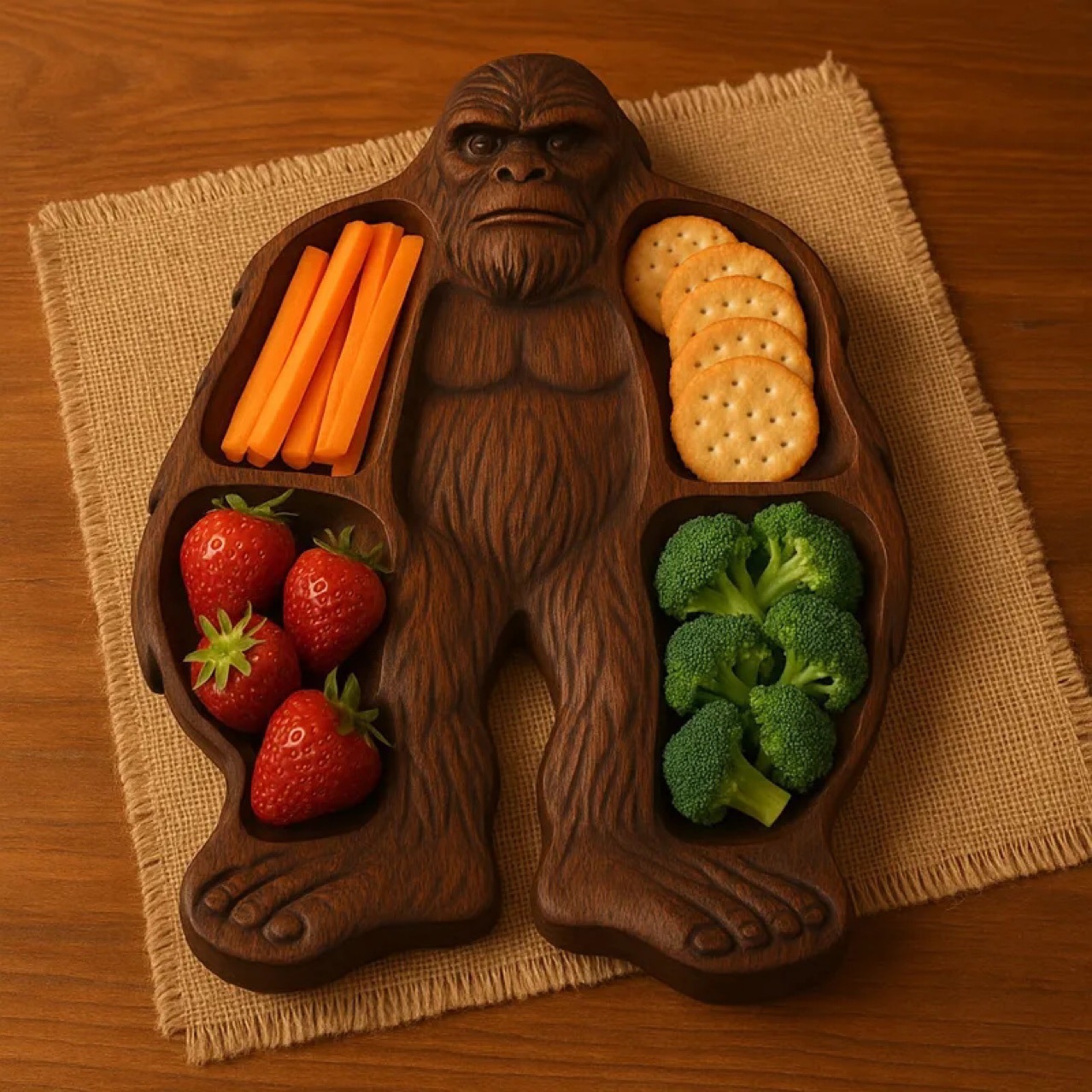 Creative Wooden Charcuterie Board