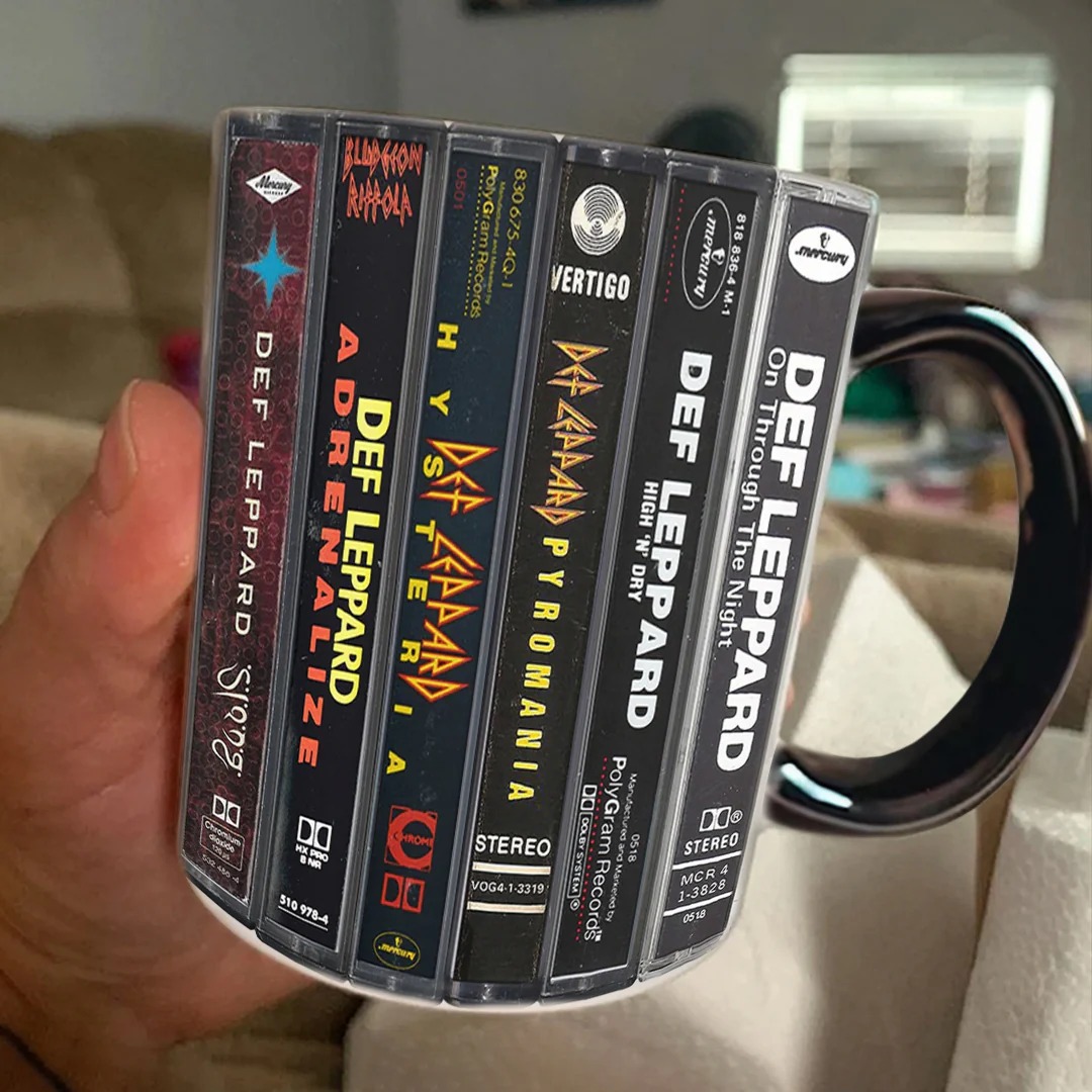 Albums Cassette Retro Collection Mug