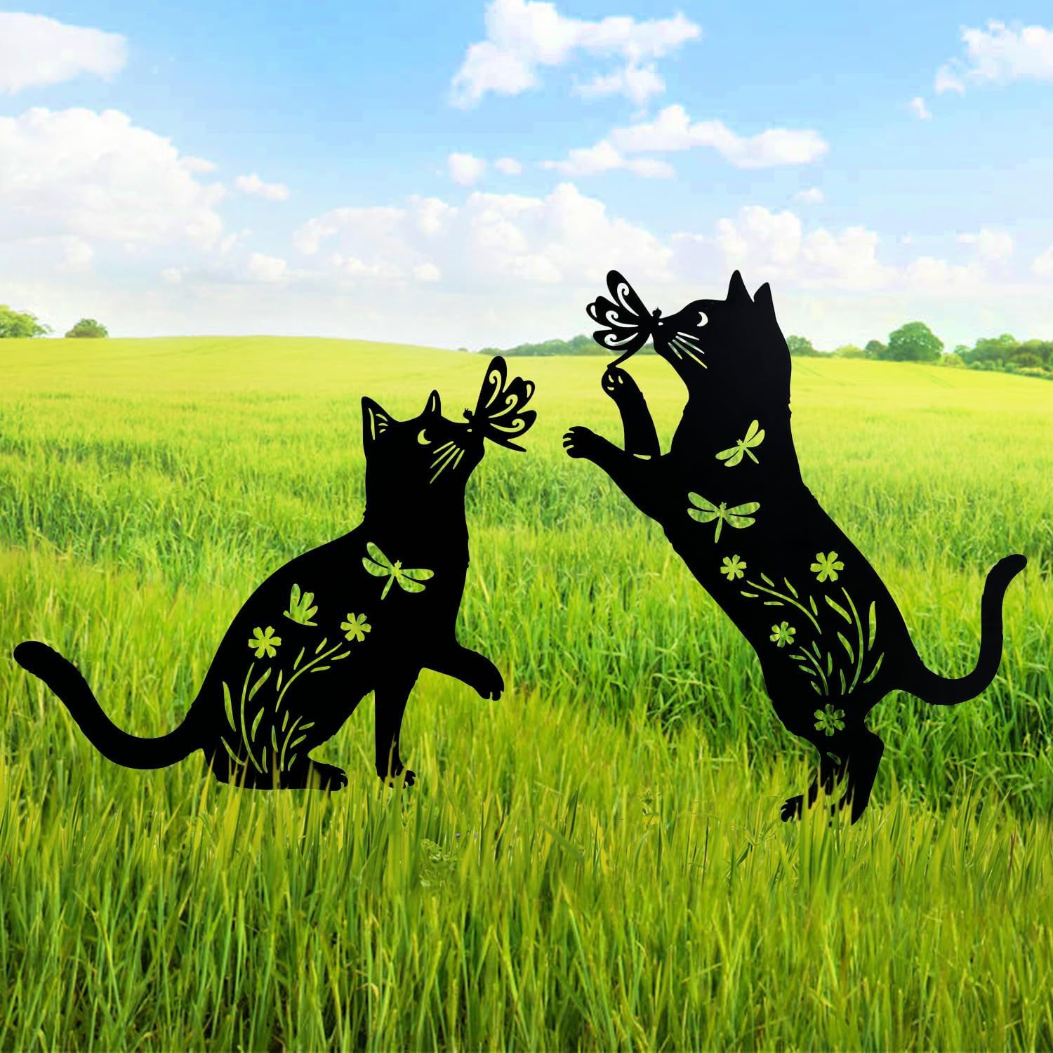 Animal Series Metal Decor for Outside Garden