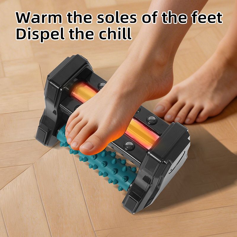 4‑in‑1 Heated Foot Massager Relieving plantar fasciitis – Deep Relief & Relaxation