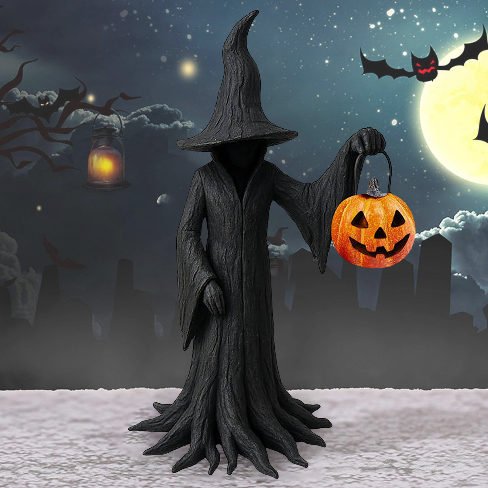 Cracker Barrel Witch Statue