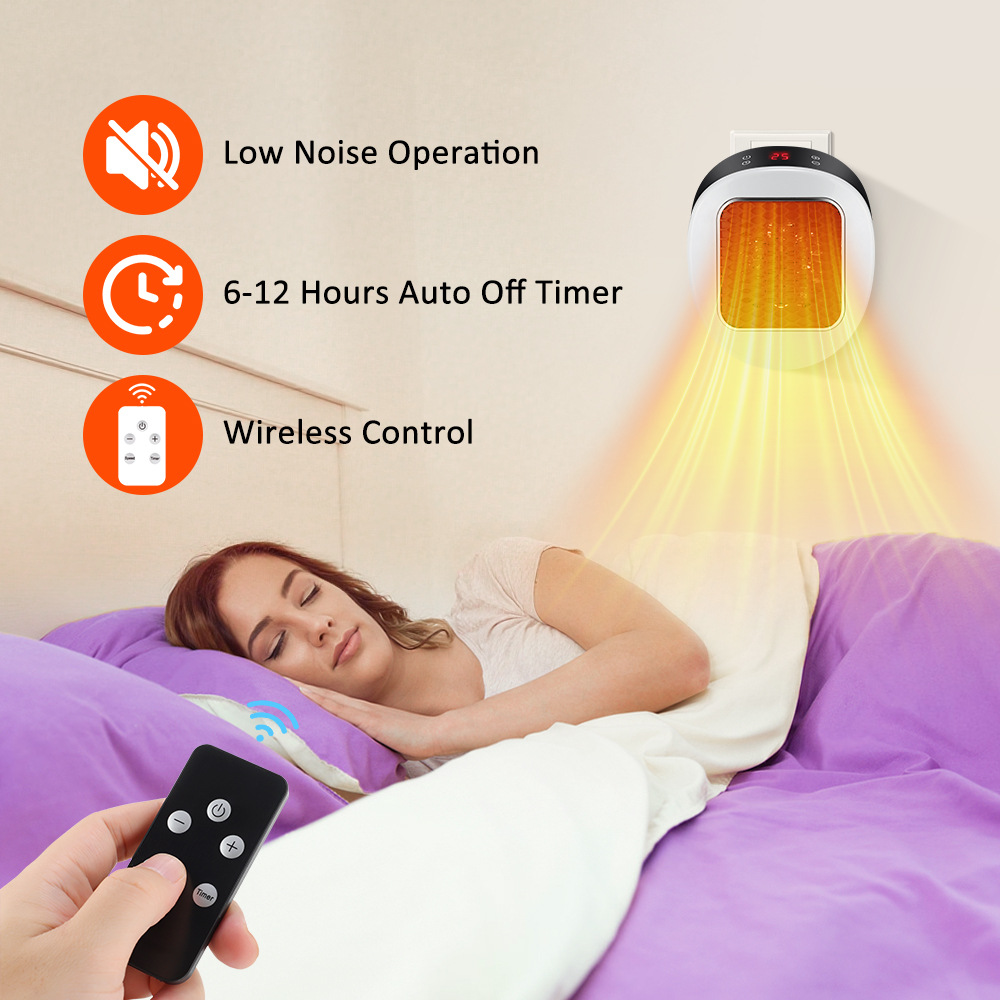 Rapid And Powerful Heating In 30 Seconds - Wall-Mounted Heater