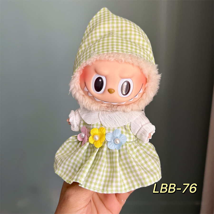 Labubu's Cozy Wardrobe-17cm Labubu Fashion Doll Clothes