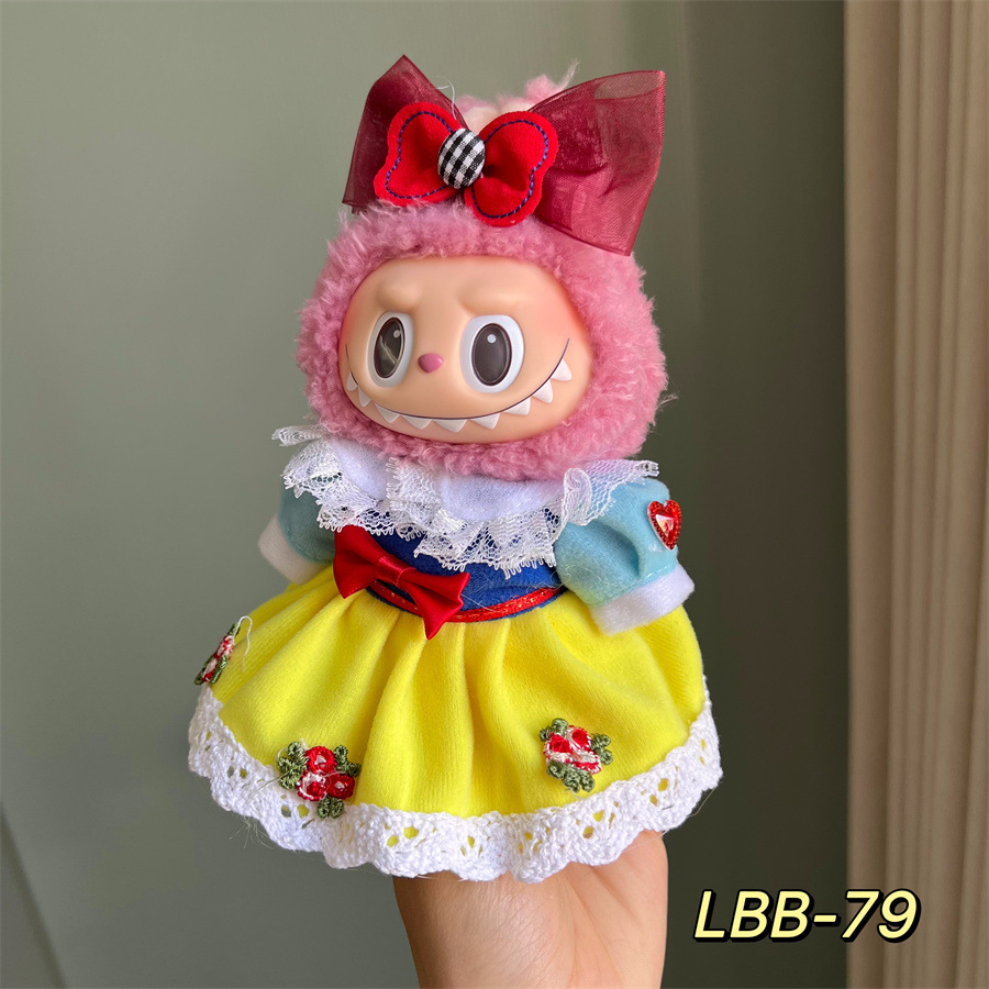 Labubu's Cozy Wardrobe-17cm Labubu Fashion Doll Clothes
