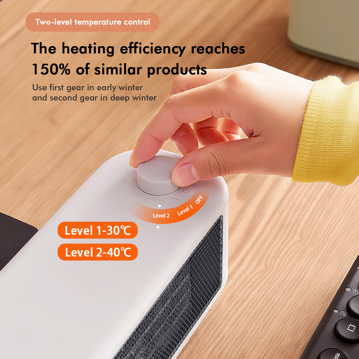 🔥 Instant Warmth, Intelligent Comfort, New Favorite Heater 🔥