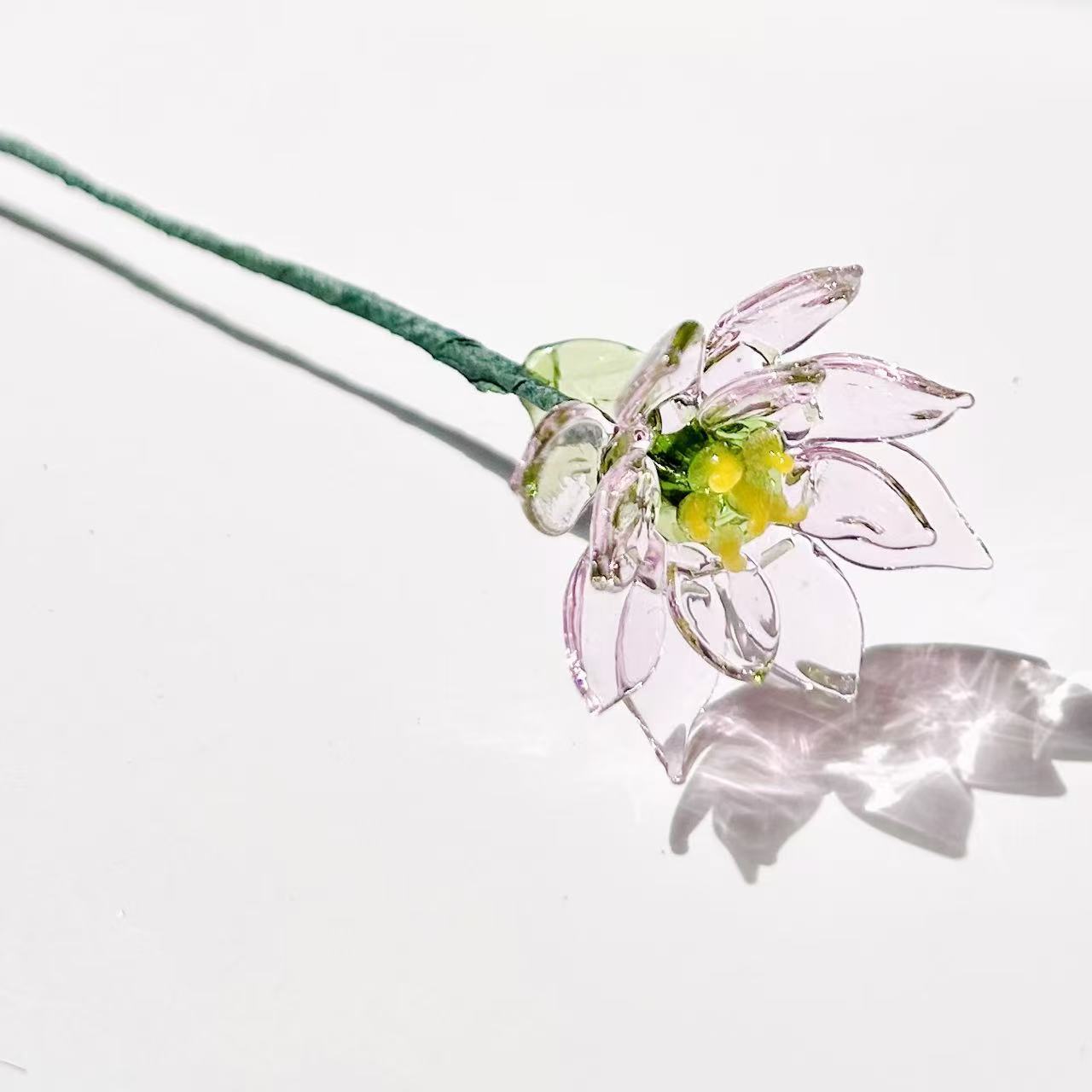 Glass Flower Bouquet---Mother's Day Gift