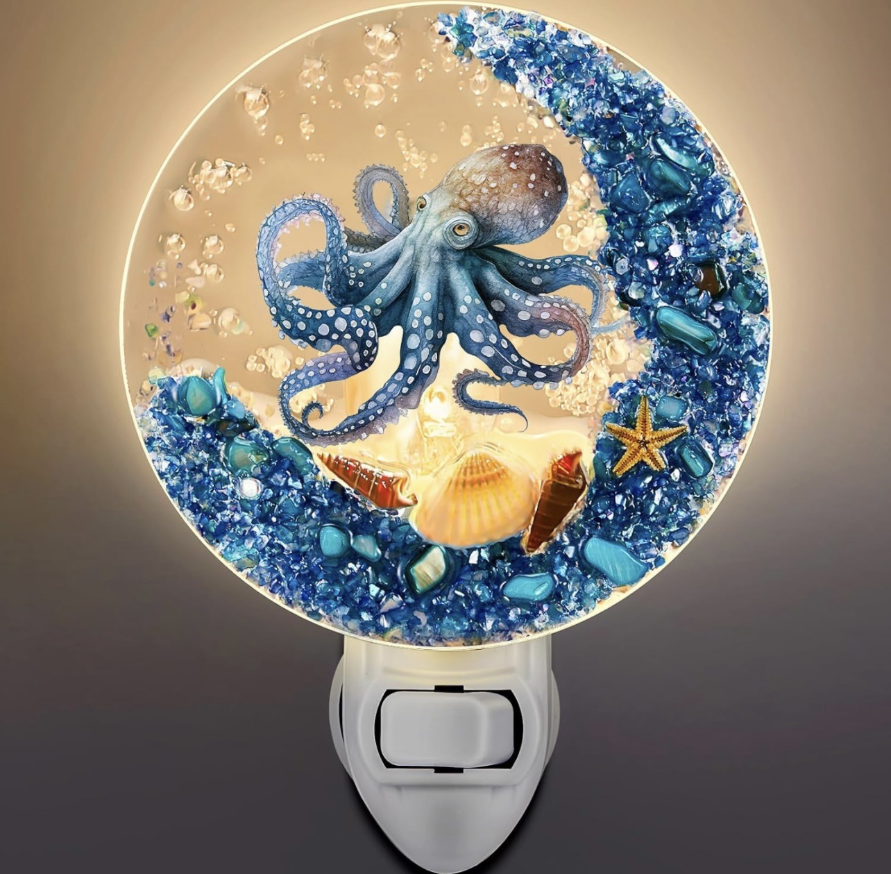 Dolphin Decor Ocean Animal Decorative Night Light