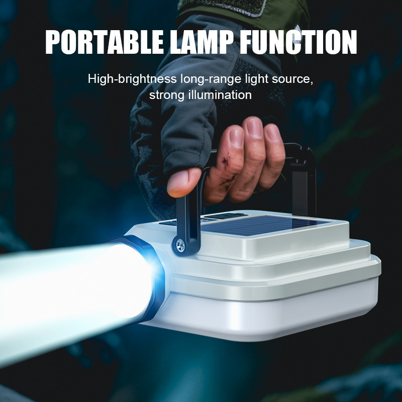 Solar Rechargeable LED Camping Lantern