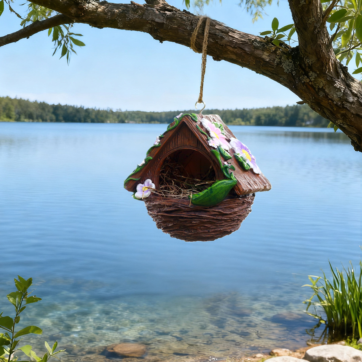 Whimsical Bloom Birdhouse🌸🌻