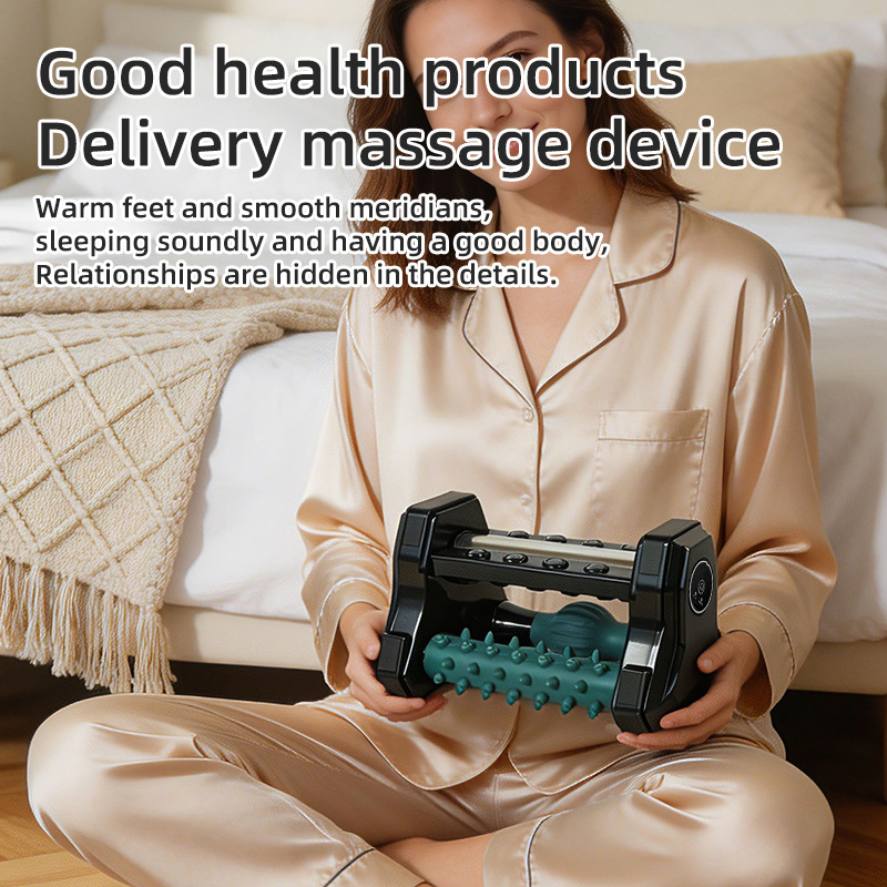 4‑in‑1 Heated Foot Massager Relieving plantar fasciitis – Deep Relief & Relaxation