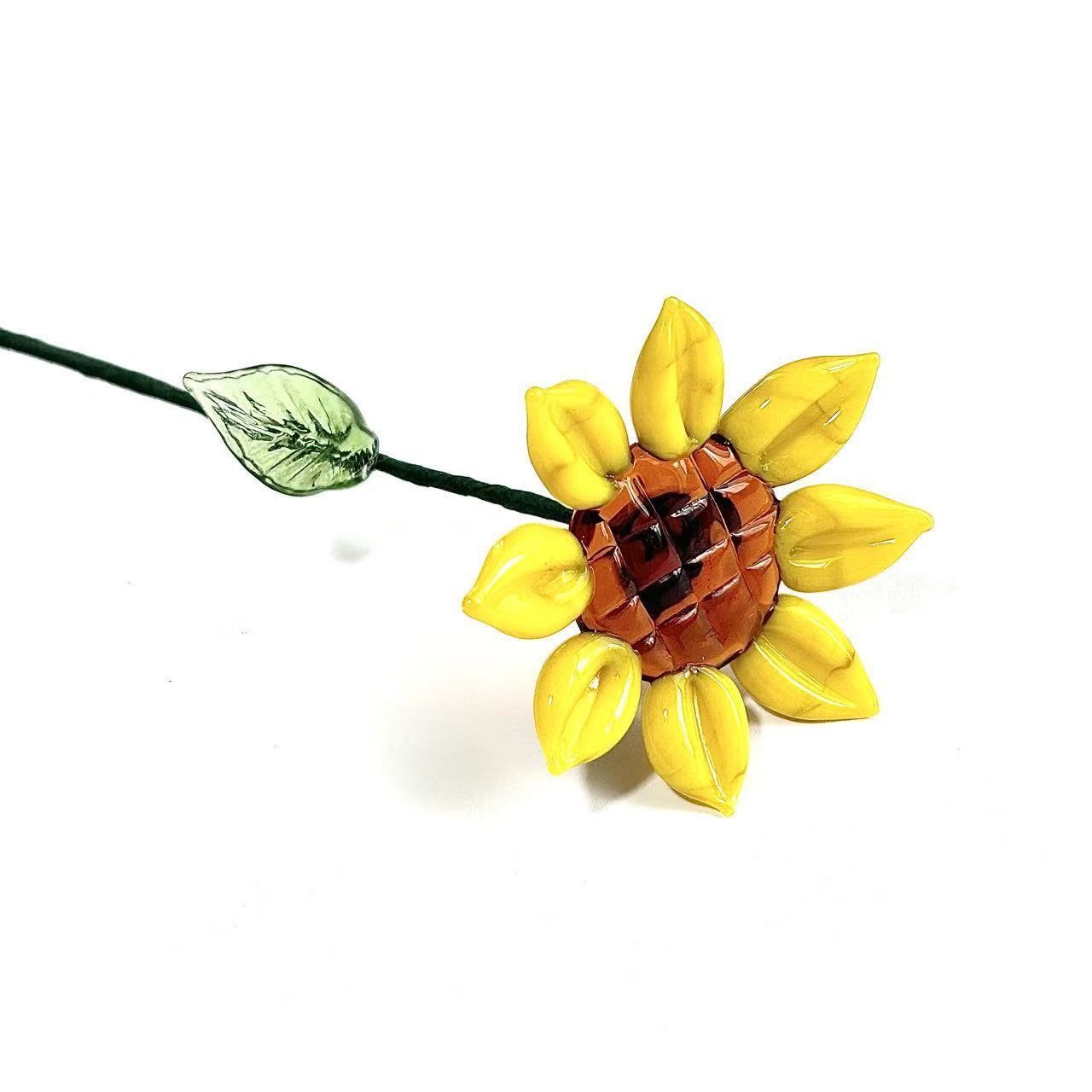 Glass Flower Bouquet---Mother's Day Gift