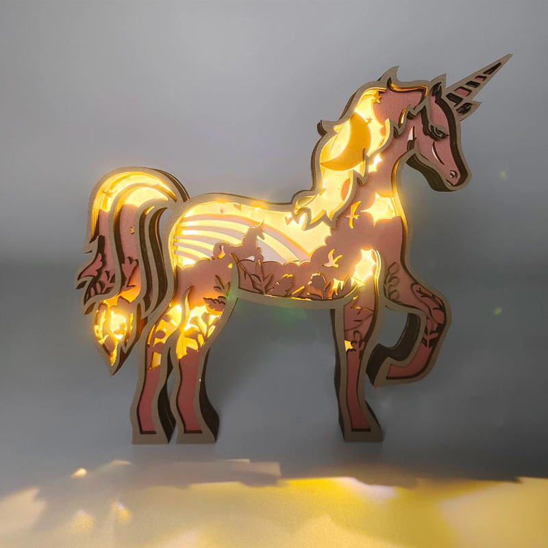 💕3D Carving Forest Animal Gift