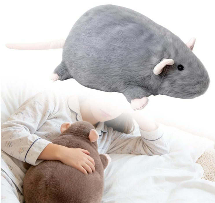 🐭 Warm Hug Mouse Pillow — Your Softest Comfort Companion