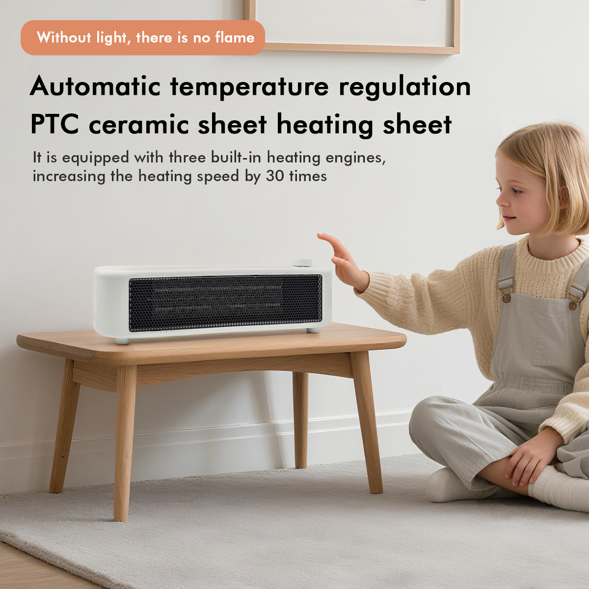 🔥 Instant Warmth, Intelligent Comfort, New Favorite Heater 🔥