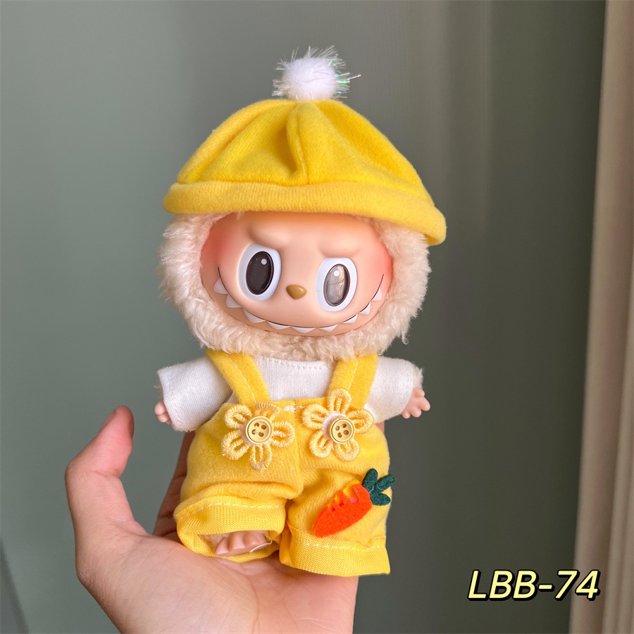 Labubu's Cozy Wardrobe-17cm Labubu Fashion Doll Clothes