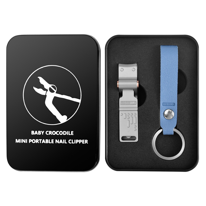 New Crocodile Nail Clippers Splash-Proof Large Opening Nail Clippers