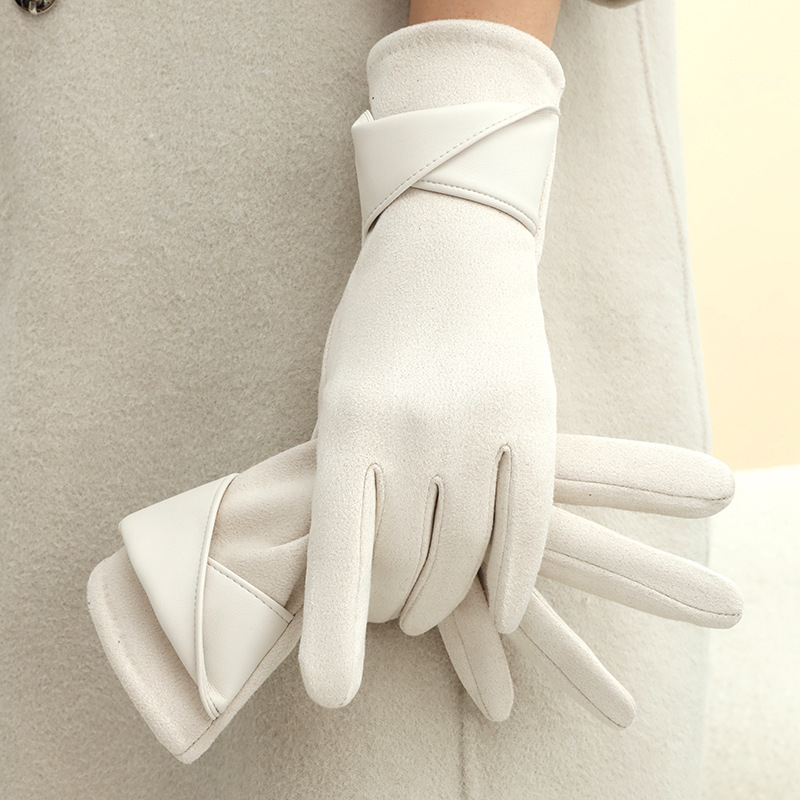 Luxury Soft Suede Warm Gloves