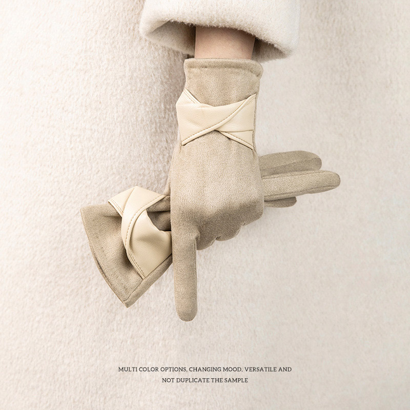 Luxury Soft Suede Warm Gloves